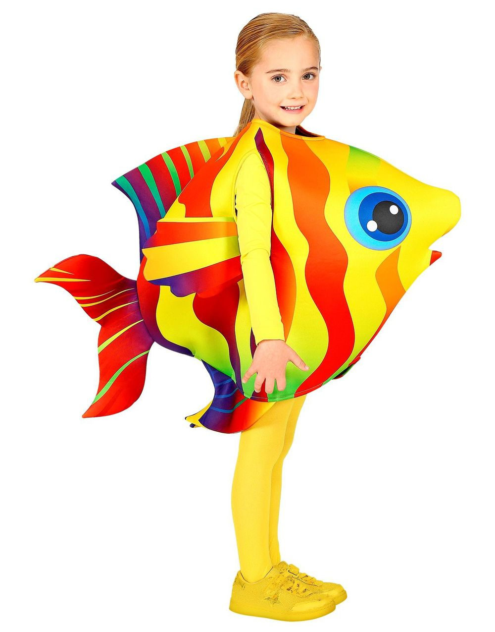 Tropisk Fisk - Maskeraddräkt för Barn - 4-7 År