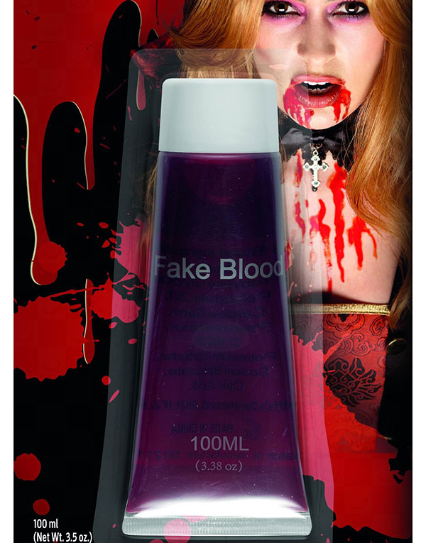 Rött Teaterblod - Stor Tub 100 ml