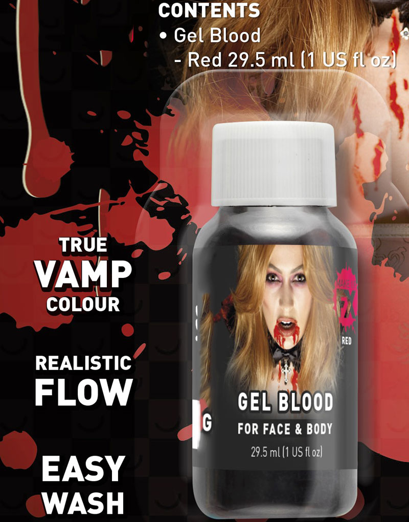 Rött Gel Teaterblod 29,5 ml