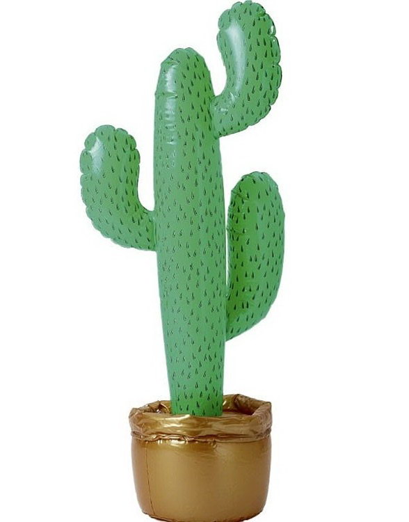 Uppblåsbar Kaktus - 90cm