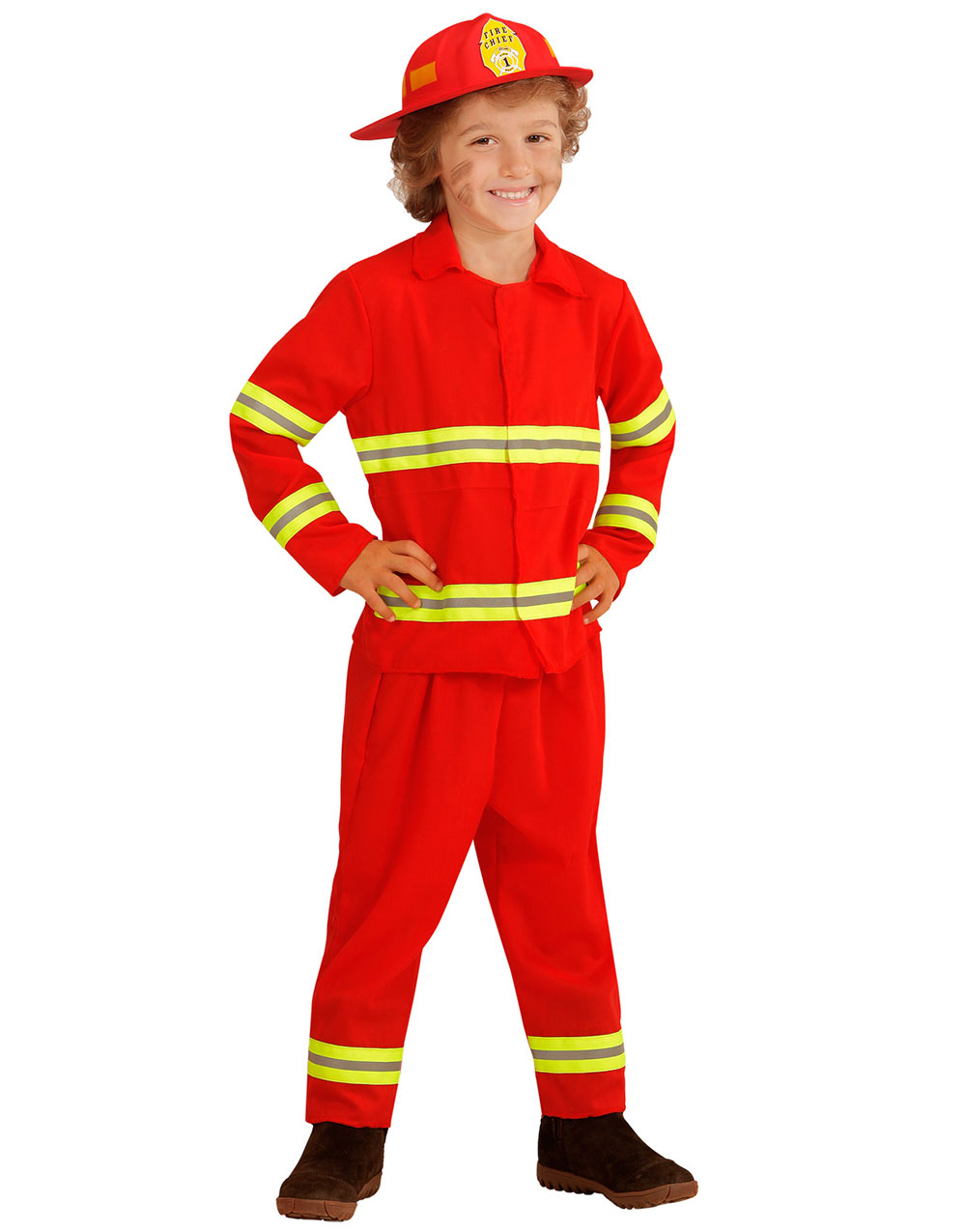 Röd Brandmansdräkt