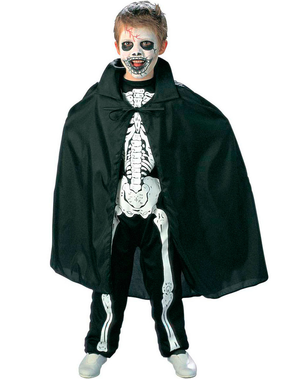 Svart Barnkappa - 90 Cm