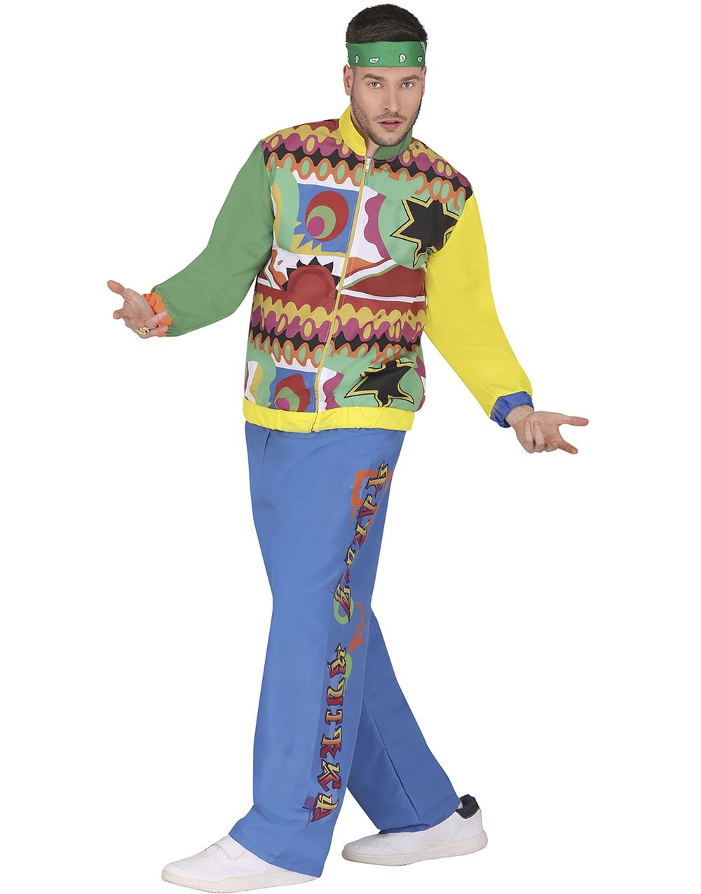 90-talets Hip Hop Träningsdräkt för Män