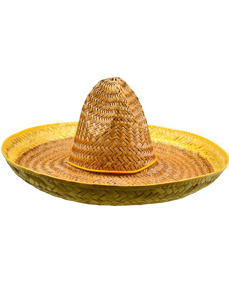 Sombrero Stråhatt i Gul 47 cm