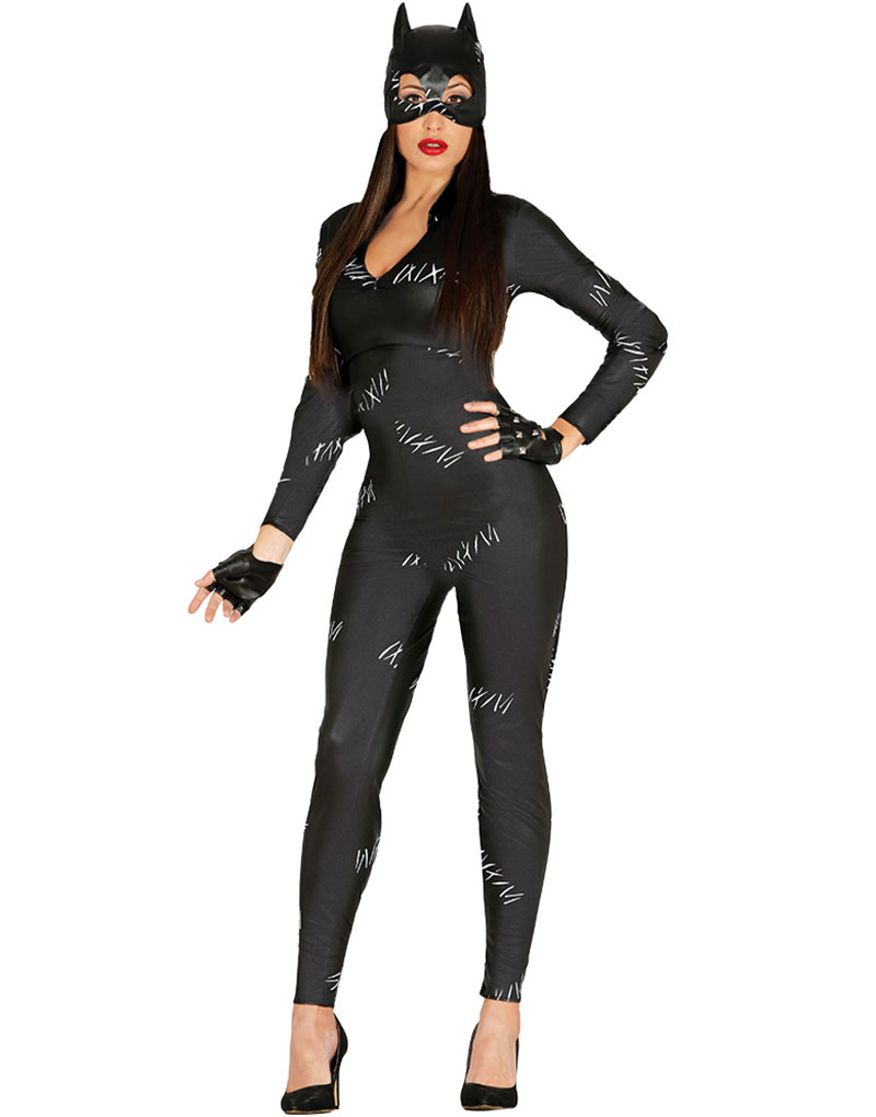 Catwoman Inspirerad Damdräkt 2 Delar