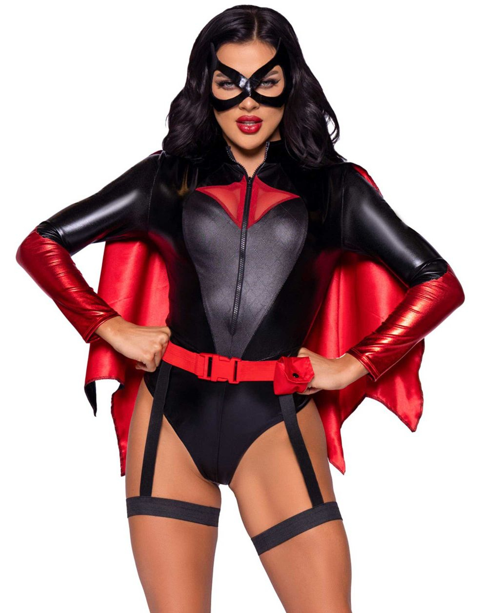 Batwoman-inspirerad dräkt för kvinnor