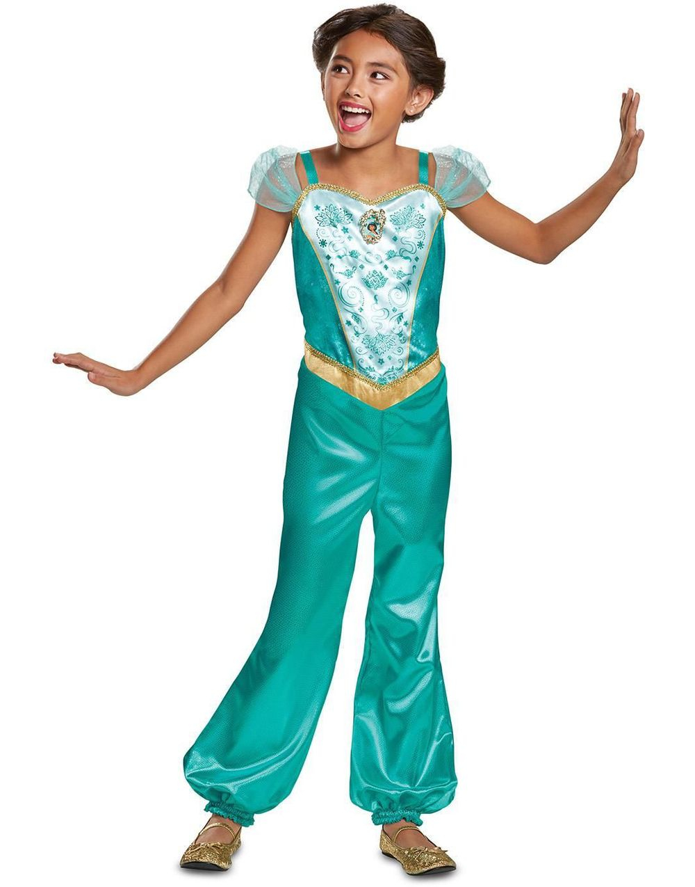 Licensierad Disneys Jasmindräkt för barn