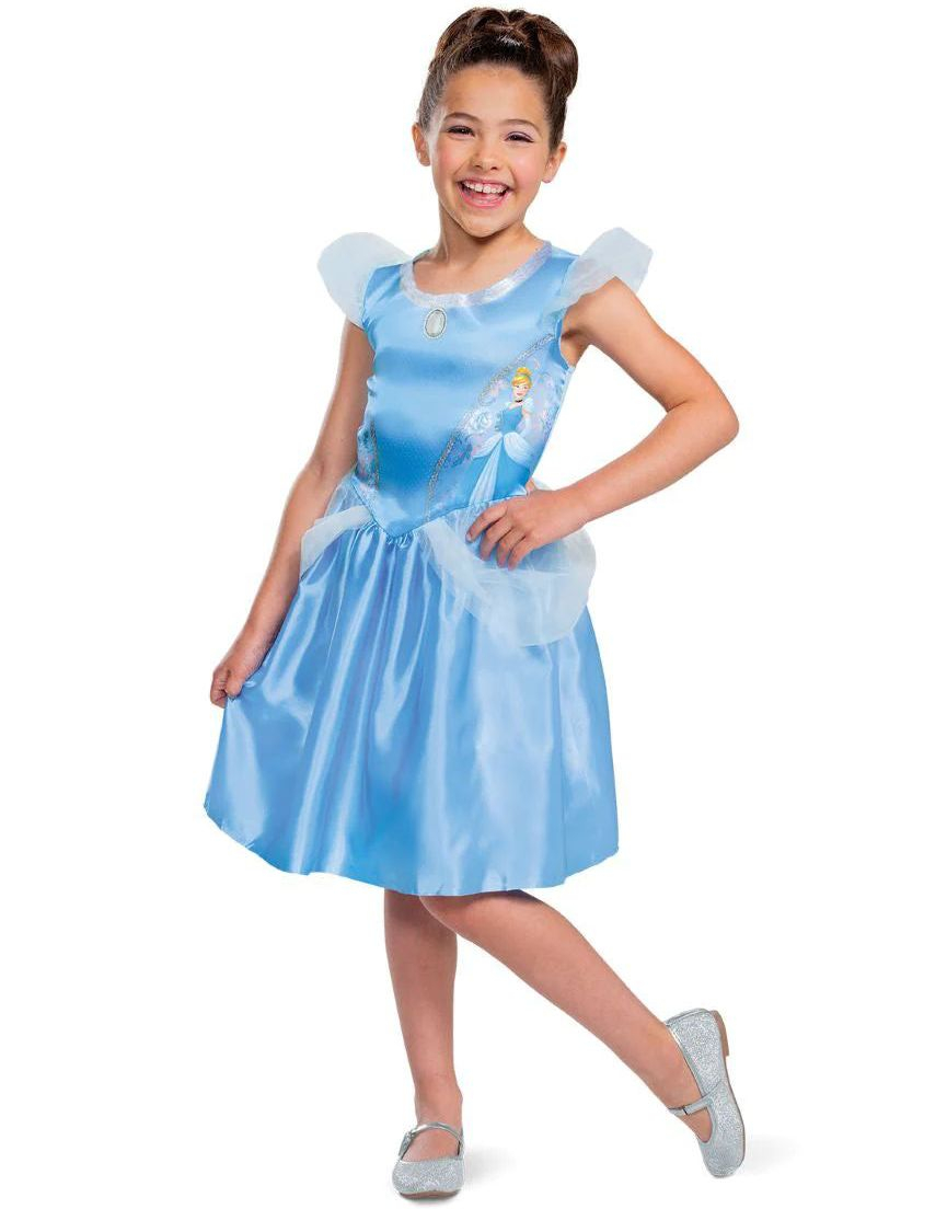 Askungen/Cinderella - licensierad Disneydräkt för barn