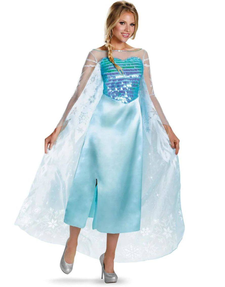 Elsa - Licensierad Disney Frost Kostym till Dam