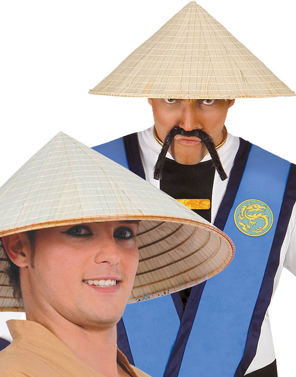 Vietnamesisk Stråhatt med Snöre