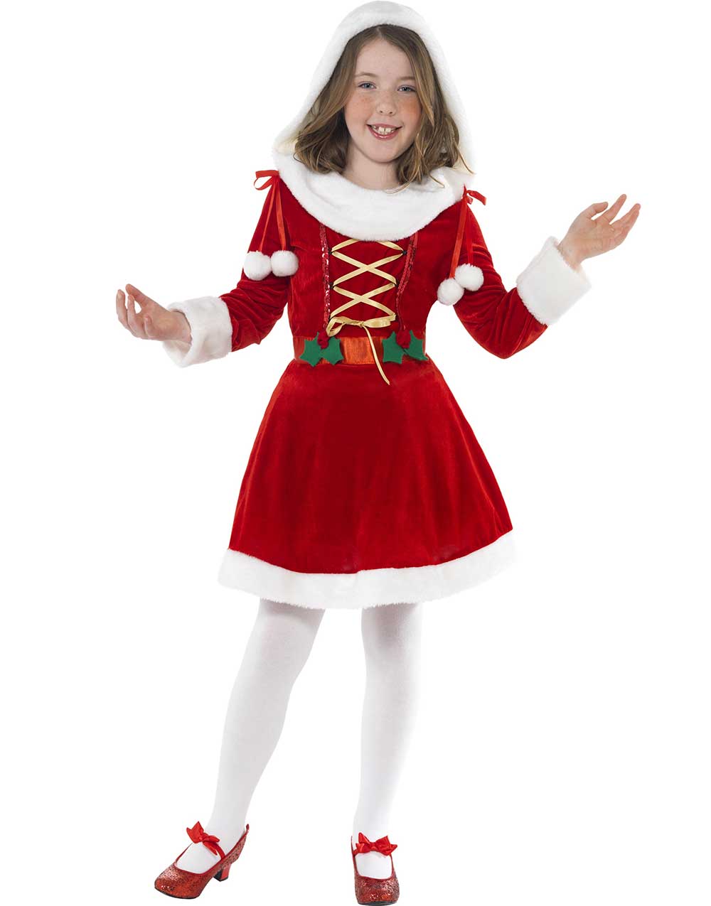 Jultomtens Dotter Barnkostym