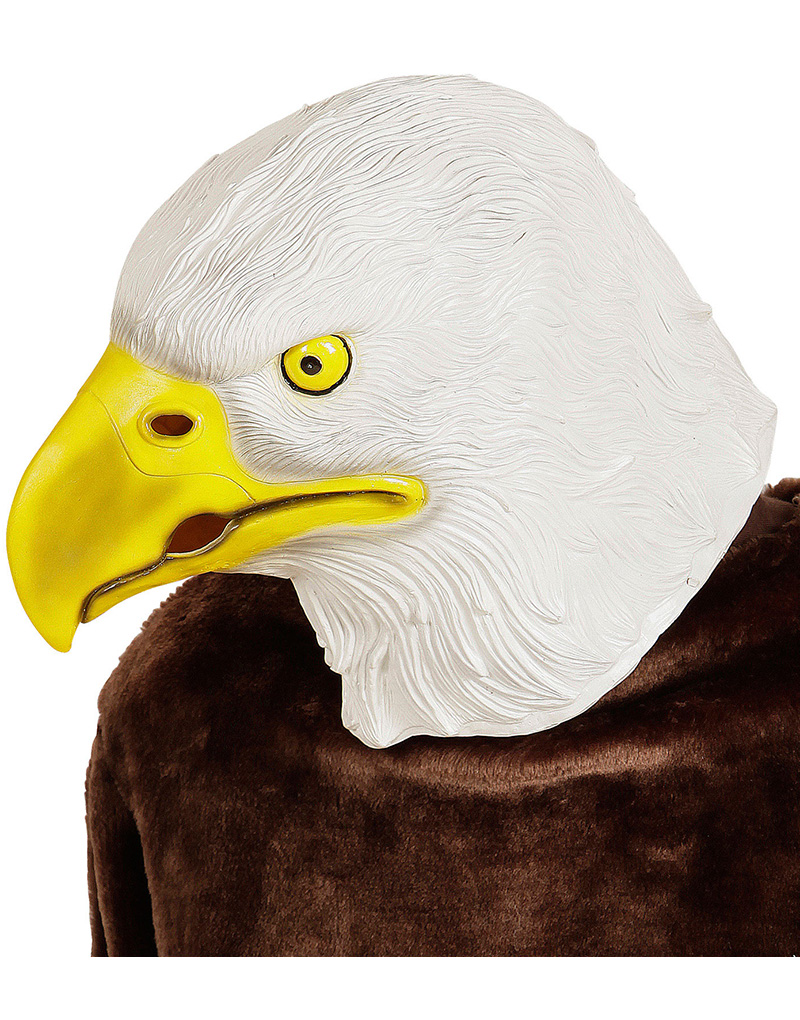Heltäckande Örn Latexmask