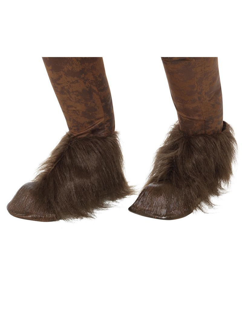 Krampus Demon Skoöverdrag i Latex med Päls