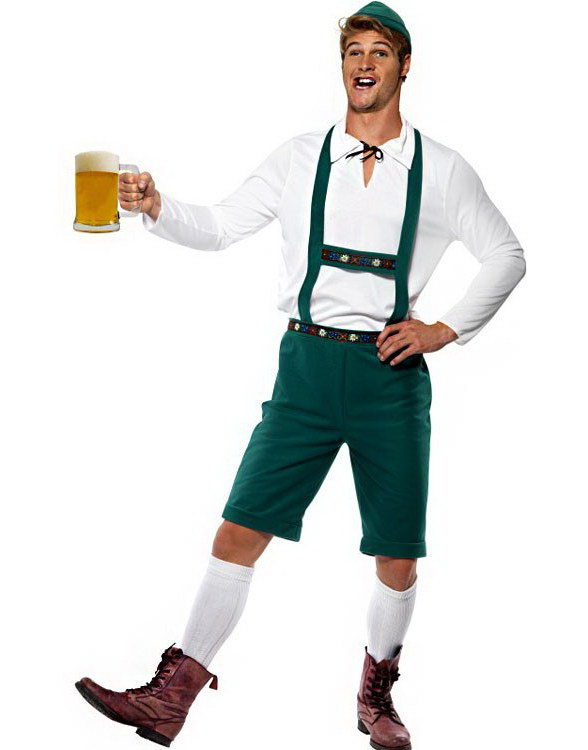 Oktoberfest dräkt för man