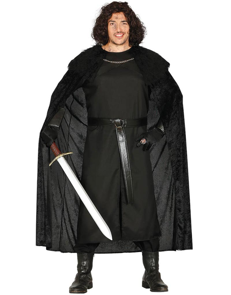 Game of Thrones-inspirerad Jon Snow Maskeraddräkt
