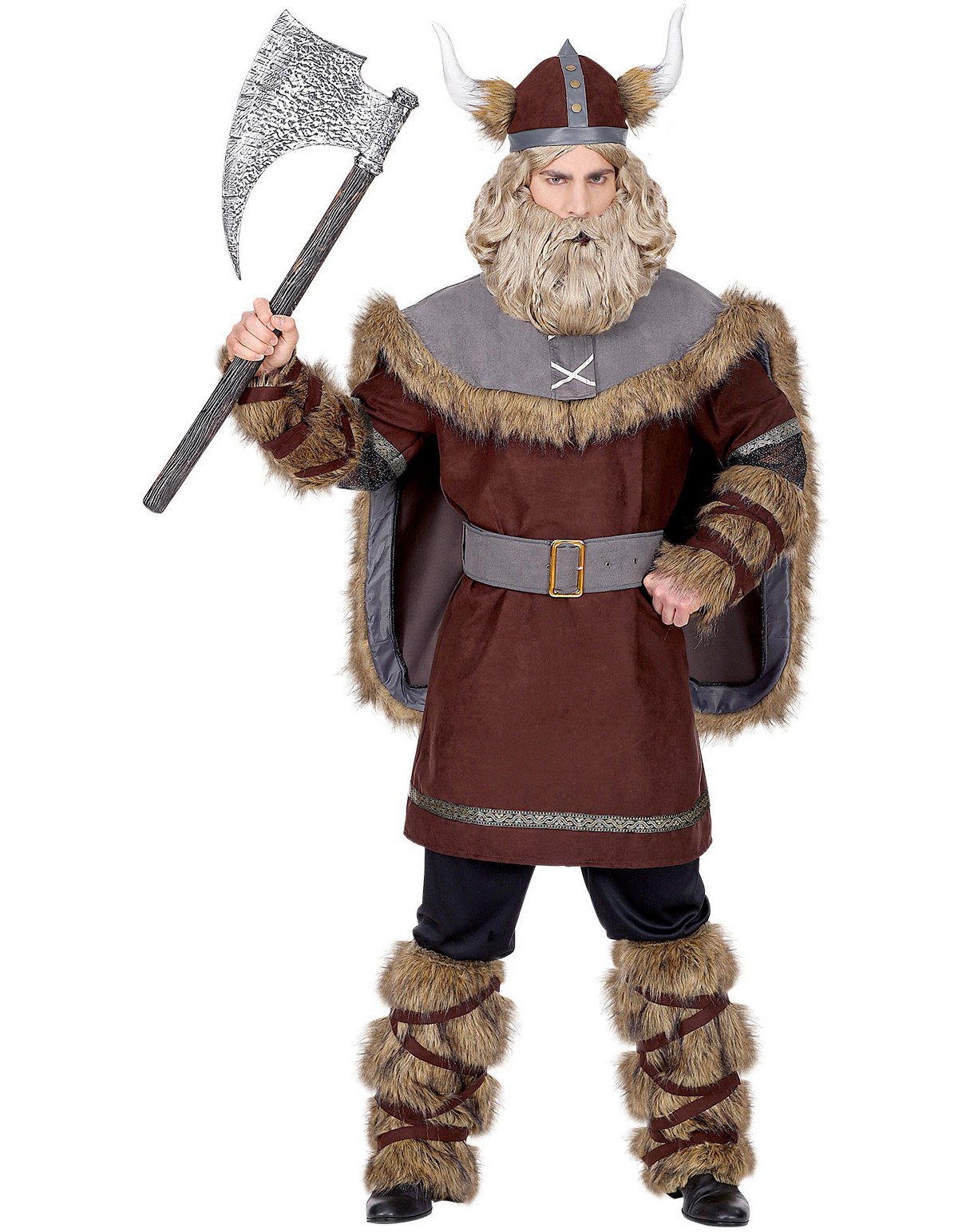 Komplett Viking Dräkt till Man 6 Delar