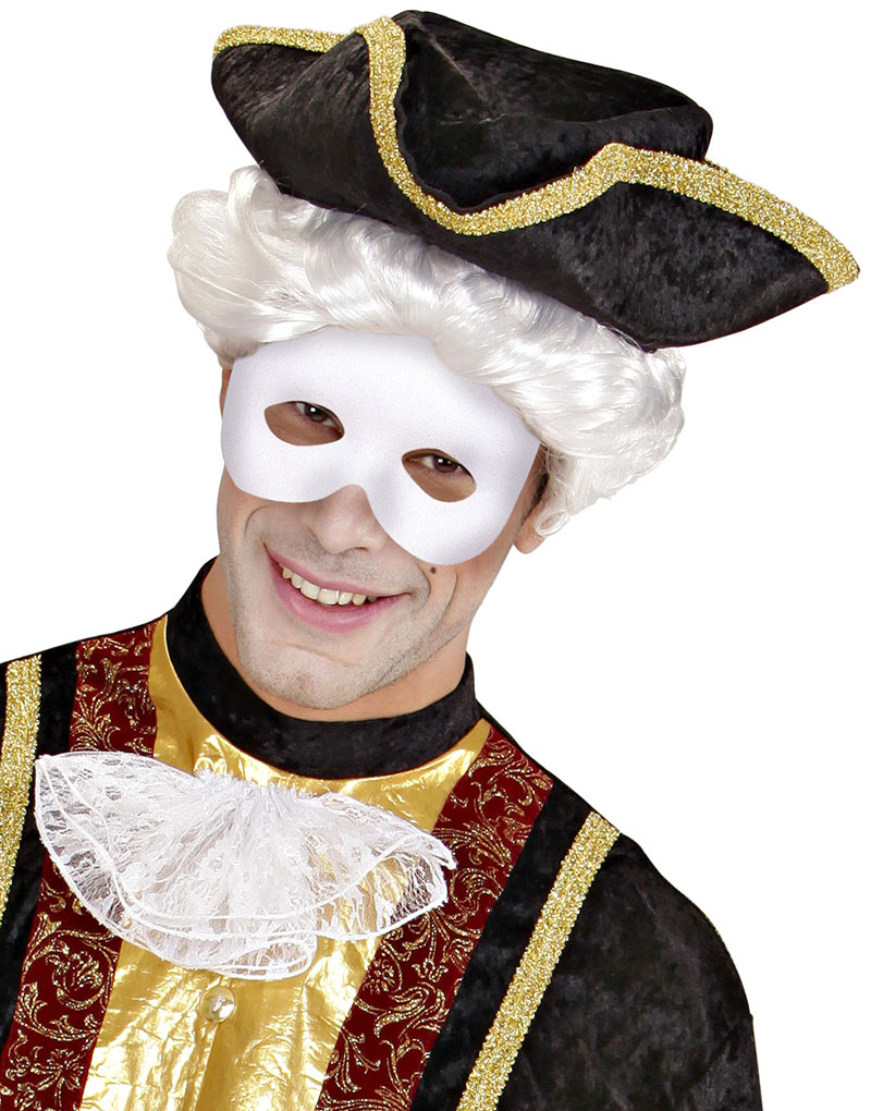 Vit Fantomen Ögonmask