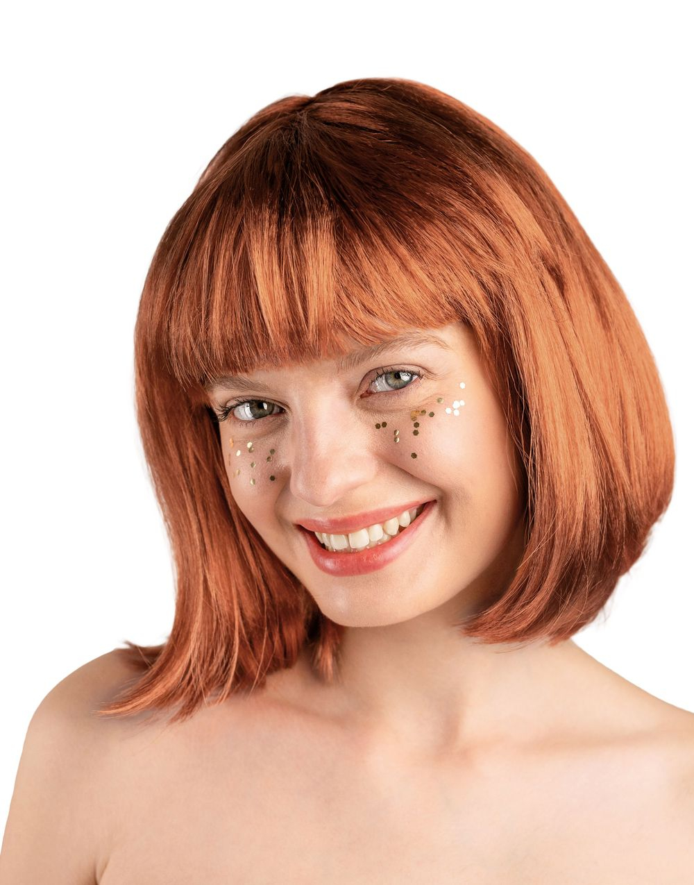 Ginger Kleopatra Peruk