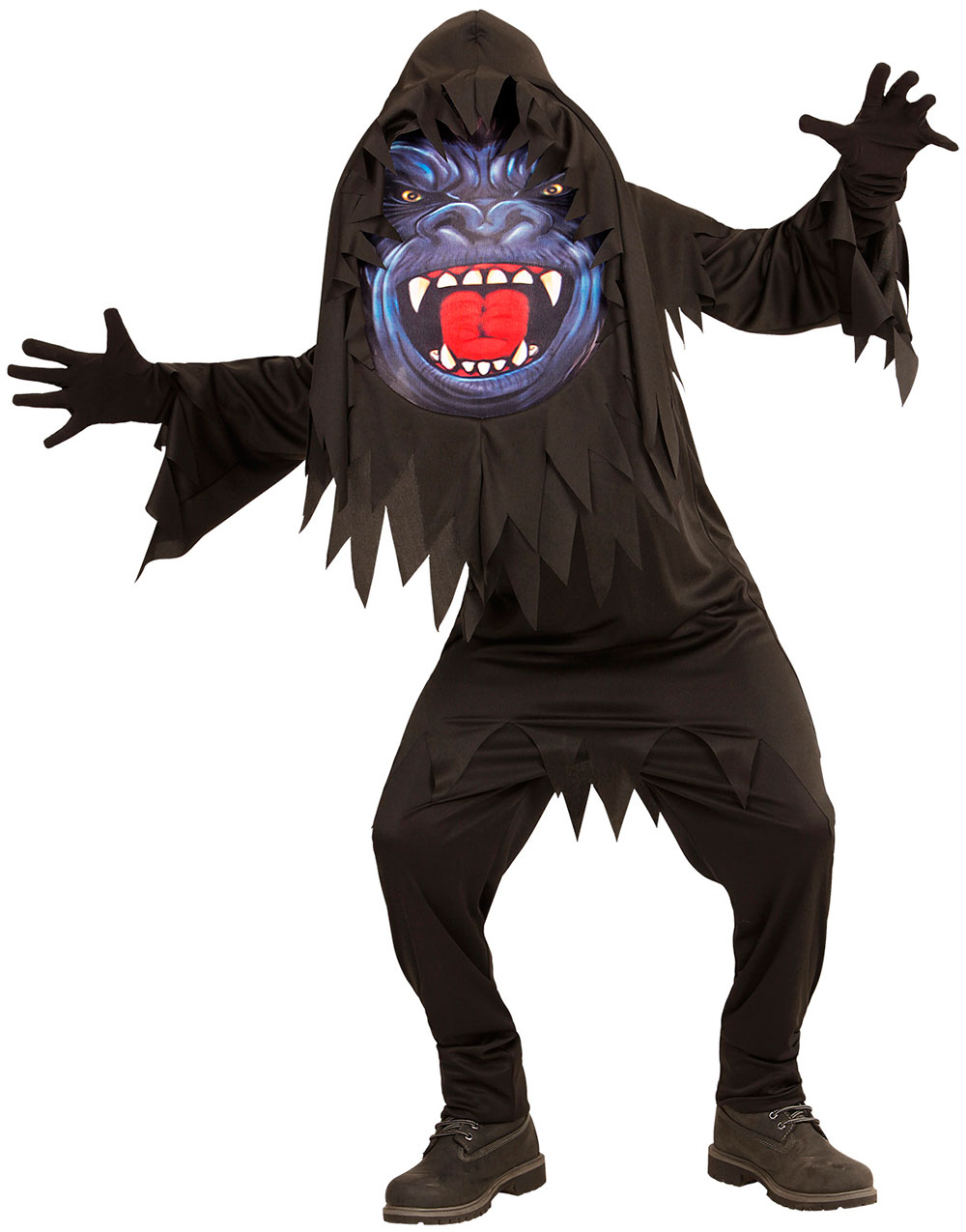 Gorilladräkt till Barn med Stor Mask
