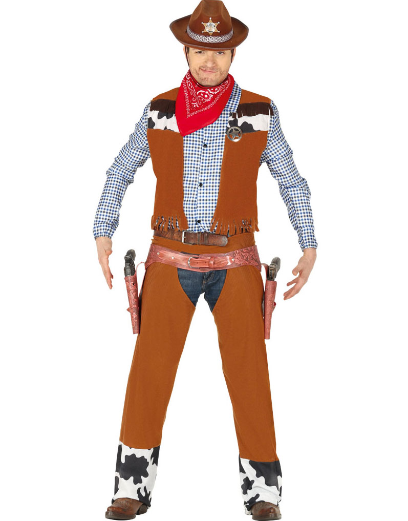 Cowboydräkt för Man