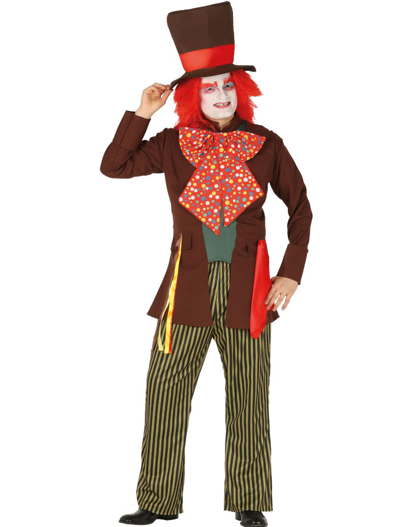 Mad Hatter Inspirerad Dräkt med Hatt