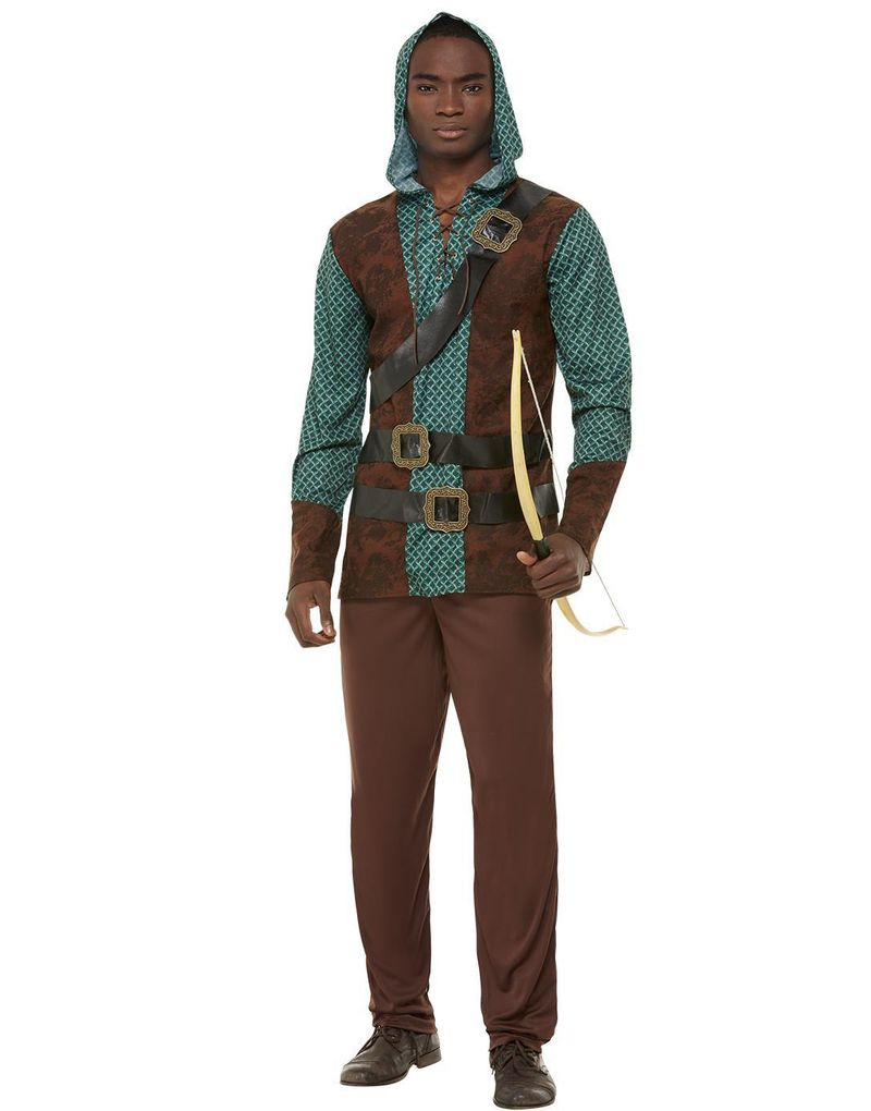 Medeltida Bågskytte Dräkt till Man