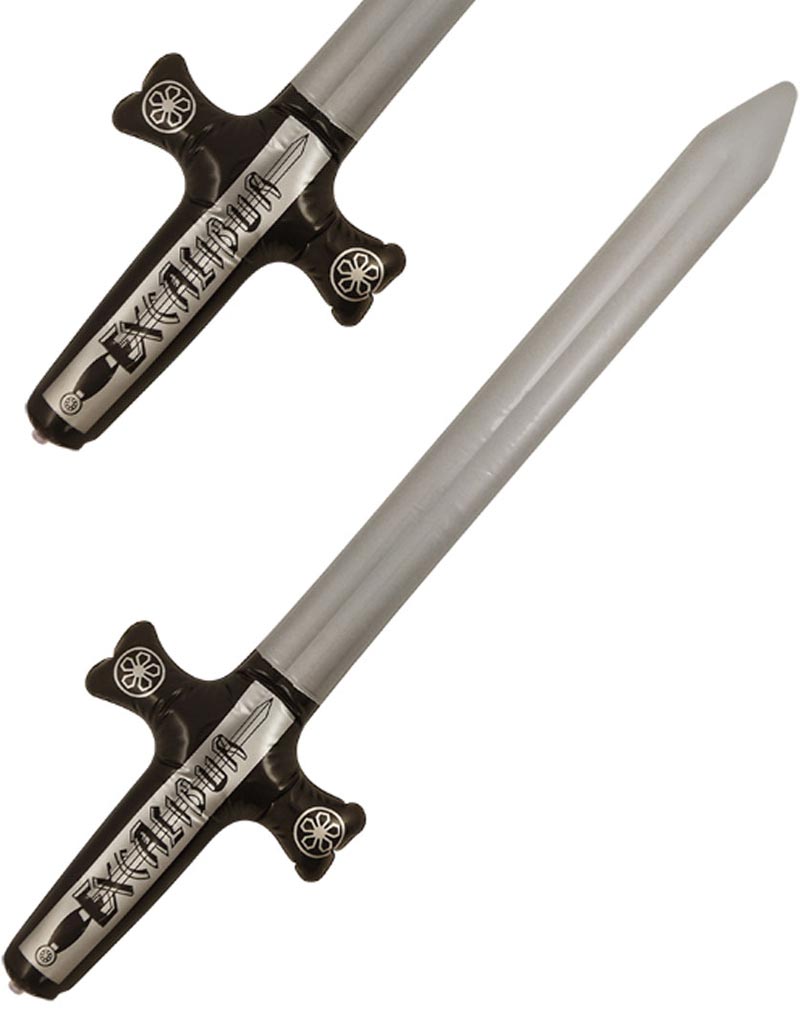 Uppblåsbart Excalibur Svärd 80 cm