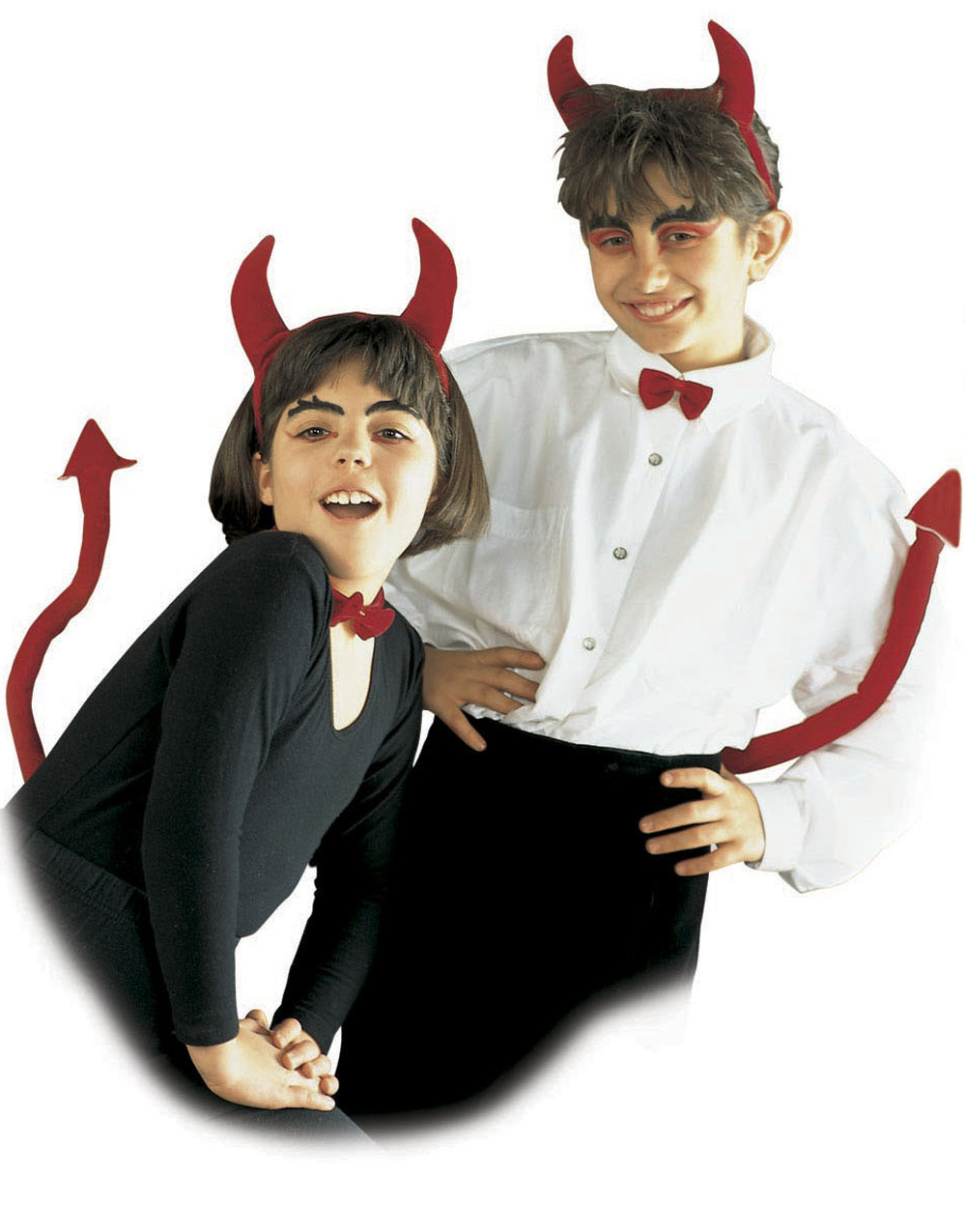 Djävul Set Kostymtillbehör Till Barn - 3 Delar