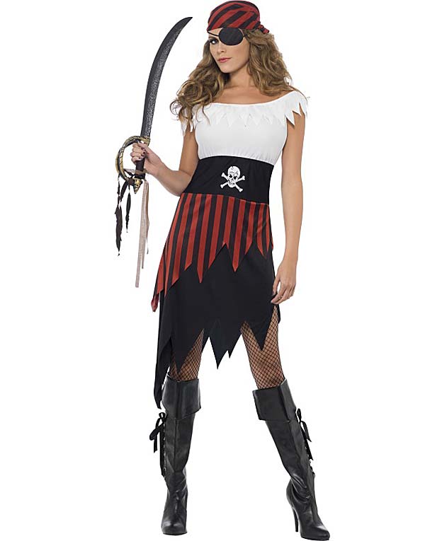 Stilig Piratkostym till Dam