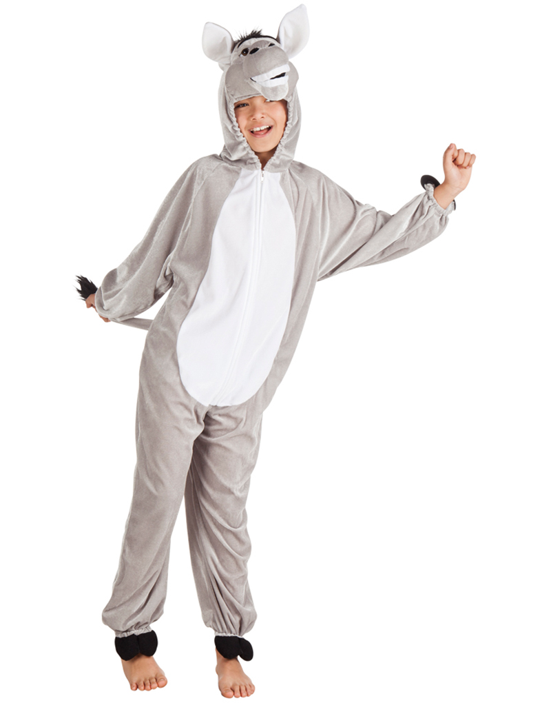 Åsnedräkt i Plysch för Barn