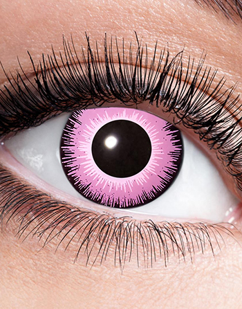 Rosa och Svarta Crazylinser