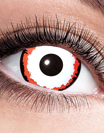 White Sun Mini Sclera 17 mm Crazylinser