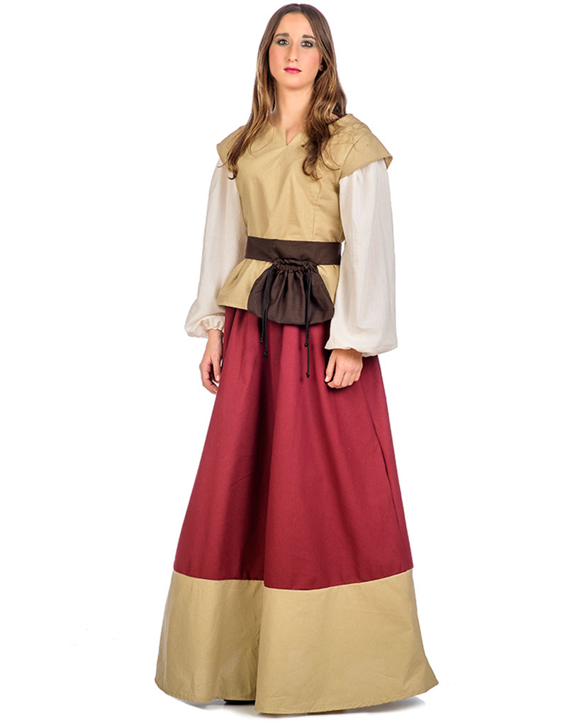 Komplett Medeltidsdräkt till Dam - Lyxdräkt