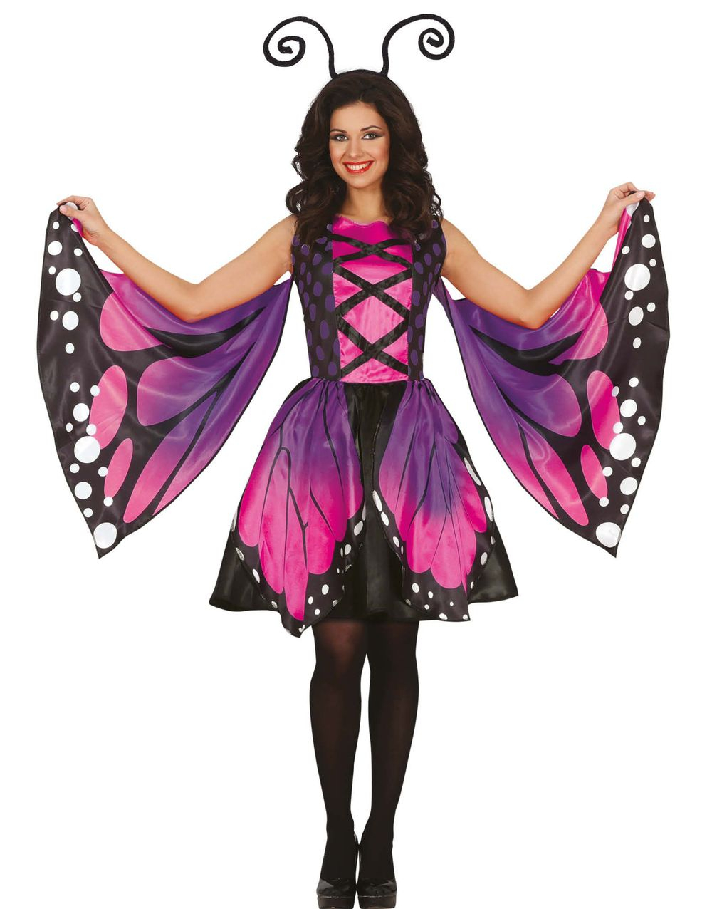 Lila Fjäril Maskeraddräkt till Dam