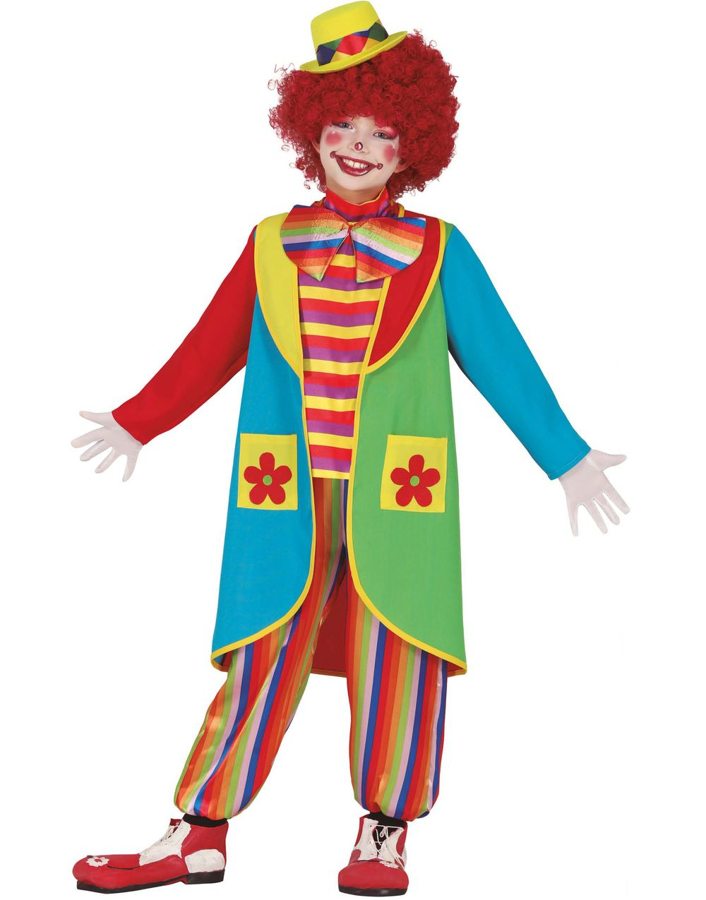 Flowy Clownen - Clownkostym för Barn