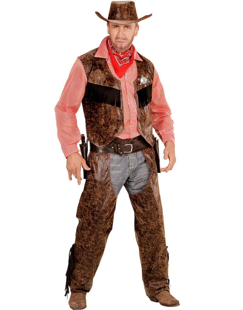 Cowboydräkt med Hatt