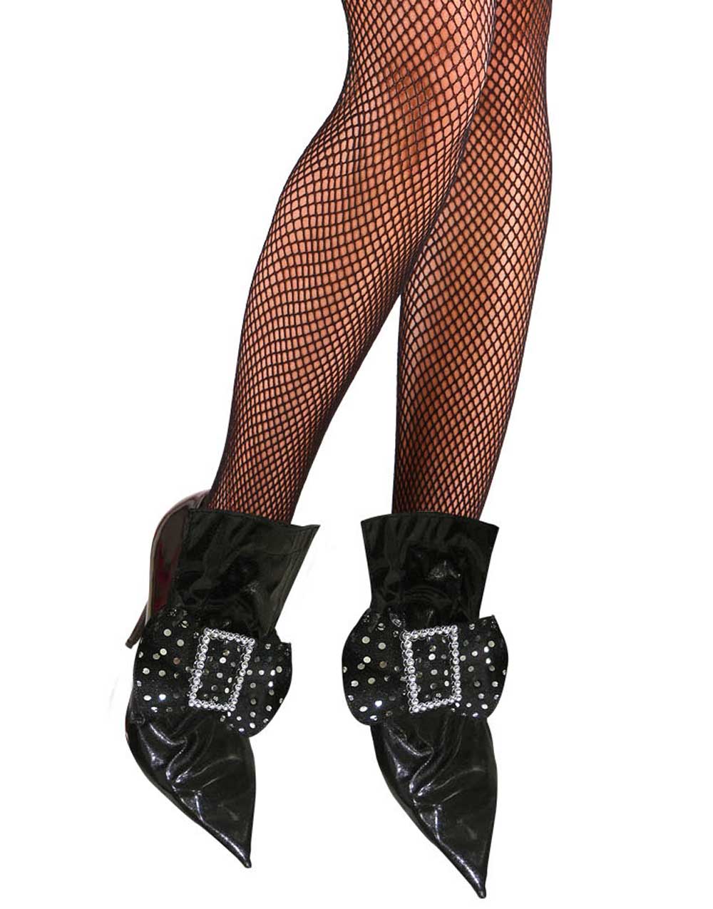 Häxa skoöverdrag - Svart